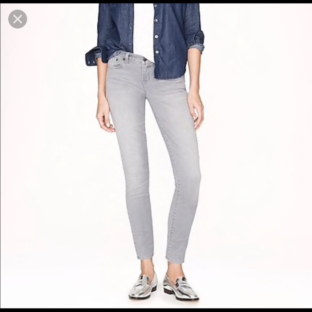 J.Crew grey straight leg jeans size 29